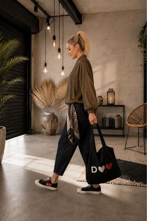 Paraşüt kumaş çıtçıtlı oversize bomber ceket DKHF032 ( STD-36-40)