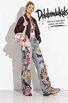 Kadın Ekose Desenli Fermuarlı Bomber Crop Ceket EFL038